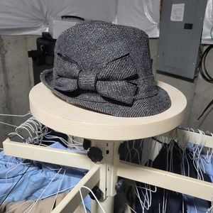 New women fedora hat grey